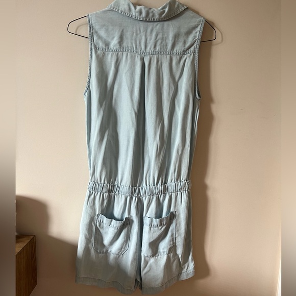 Dex Denim Romper - Picture 2 of 8